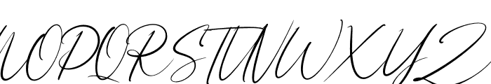 Makasignature Font UPPERCASE