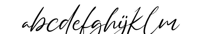 Makasignature Font LOWERCASE