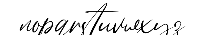 Makasignature Font LOWERCASE