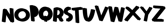 Make It Mustachio CF Font LOWERCASE