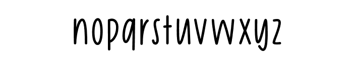 MakeaNote Font LOWERCASE