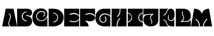 Makeba-Regular Font UPPERCASE