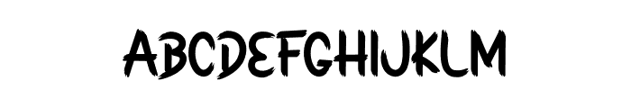 Maker Sandwich Font LOWERCASE