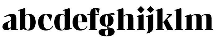 Makien Font LOWERCASE