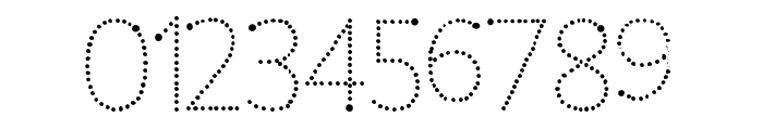 MakinaDot-Regular Font OTHER CHARS