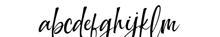 Making Signature Font LOWERCASE