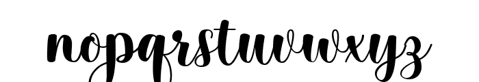 Makna Script Font LOWERCASE