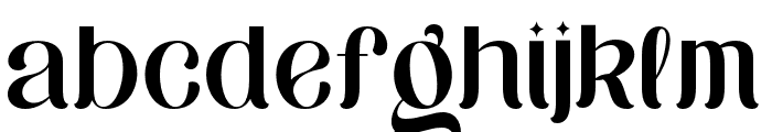 Maknoe Regular Font LOWERCASE