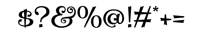 Makulcey Regular Font OTHER CHARS