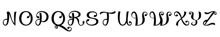 Makulcey Regular Font UPPERCASE
