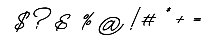 Maldonis-BoldItalic Font OTHER CHARS
