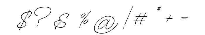 Maldonis Regular Italic Font OTHER CHARS