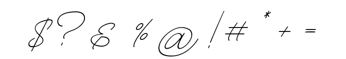 Maldonis-RegularItalic Font OTHER CHARS
