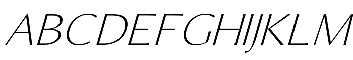 Maleah-Italic Font UPPERCASE