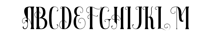 Maleficent Font UPPERCASE