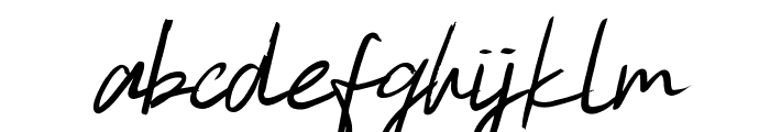 Malefoy Italic Font LOWERCASE