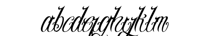 Malekith Italic Font LOWERCASE