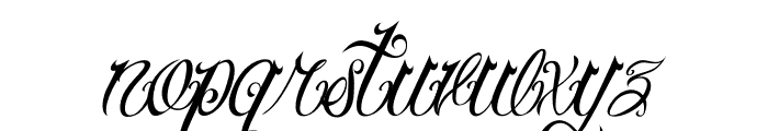 Malekith Italic Font LOWERCASE