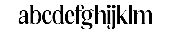 Malenthos Serif Font LOWERCASE