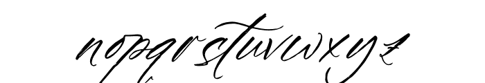 Malenttory Italic Font LOWERCASE