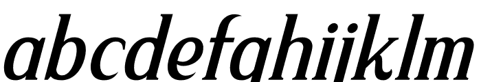 Malffide Italic Font LOWERCASE