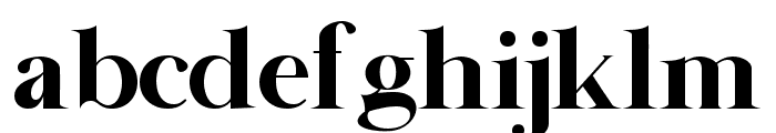 Malgina Regular Font LOWERCASE