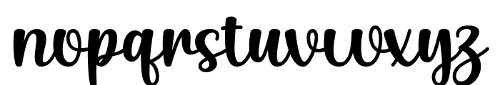 Malgisa Font LOWERCASE