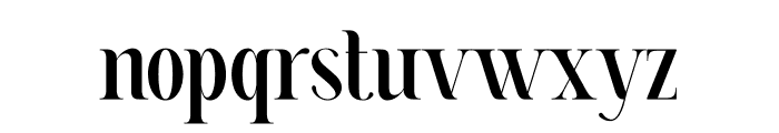 Malgota Font LOWERCASE