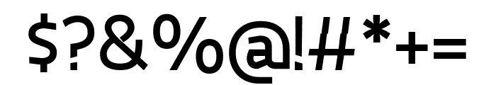 Malibo Semi-Bold Font OTHER CHARS