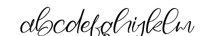 Malibron Italic Font LOWERCASE