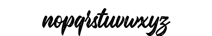Malinsha Distressed-Regular Font LOWERCASE