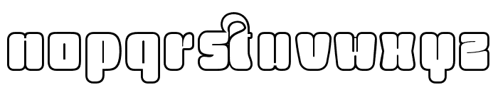 MalistaOutline Font LOWERCASE