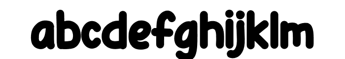 Malkys Font LOWERCASE