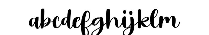 Mallekith Font LOWERCASE