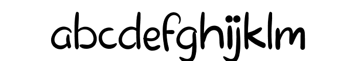 Mallet Font LOWERCASE