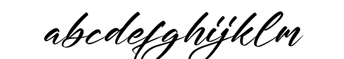 Mallory Santiago Italic Font LOWERCASE