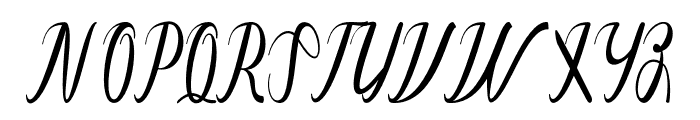 Malmyna Font UPPERCASE