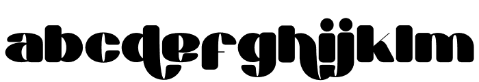 Malow Font LOWERCASE