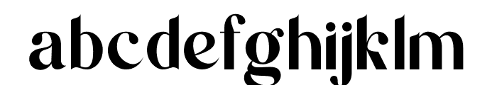 Malqish Font LOWERCASE