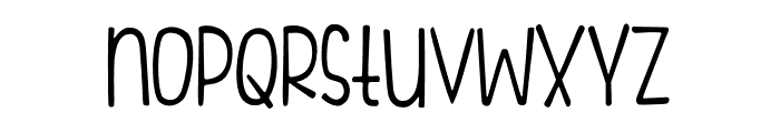 Malticker Font LOWERCASE