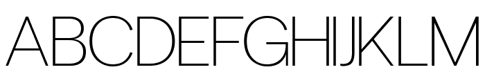 Maltose Thin Font UPPERCASE