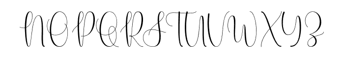 Malvyew Script Font Font UPPERCASE