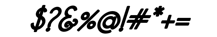 Malynda-Italic Font OTHER CHARS