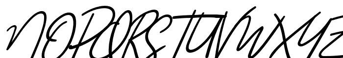 Malynda-Signature Font UPPERCASE