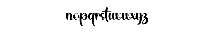 Mama Dream Font LOWERCASE