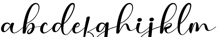 Mama Signature Font LOWERCASE