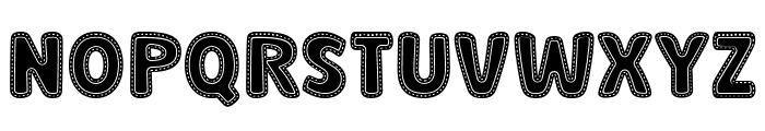 Mama Stitch Font UPPERCASE