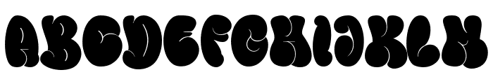 Mamboo bubble Regular Font LOWERCASE