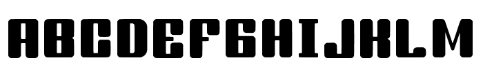 Mammoth Regular Font UPPERCASE