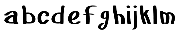 Manarian-Regular Font LOWERCASE